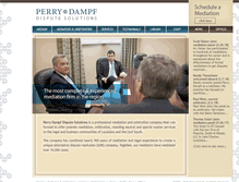 Tablet Screenshot of perrydampf.com